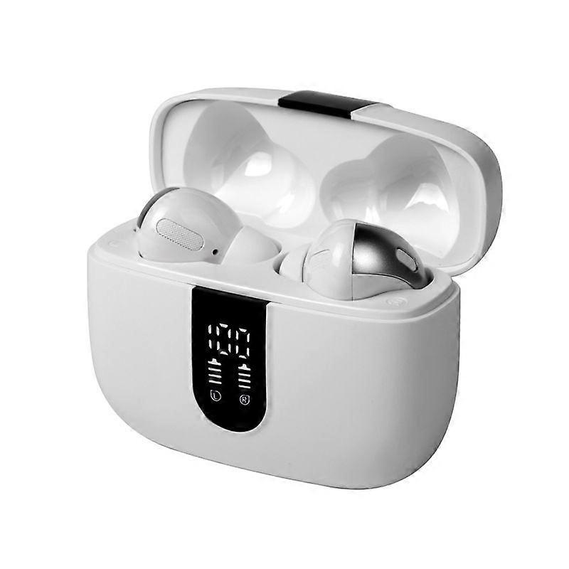 Bluetooth Headphones True Wireless Earbuds 60H Playback LED Battery Display Headphones IPX5 Waterproof, Compatible with android, iphone