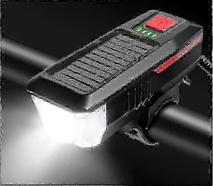 Bisiklet Işık, Bisiklet Aksesuarları Güneş Usb Şarj Edilebilir Led Bisiklet Far Bisiklet Far +