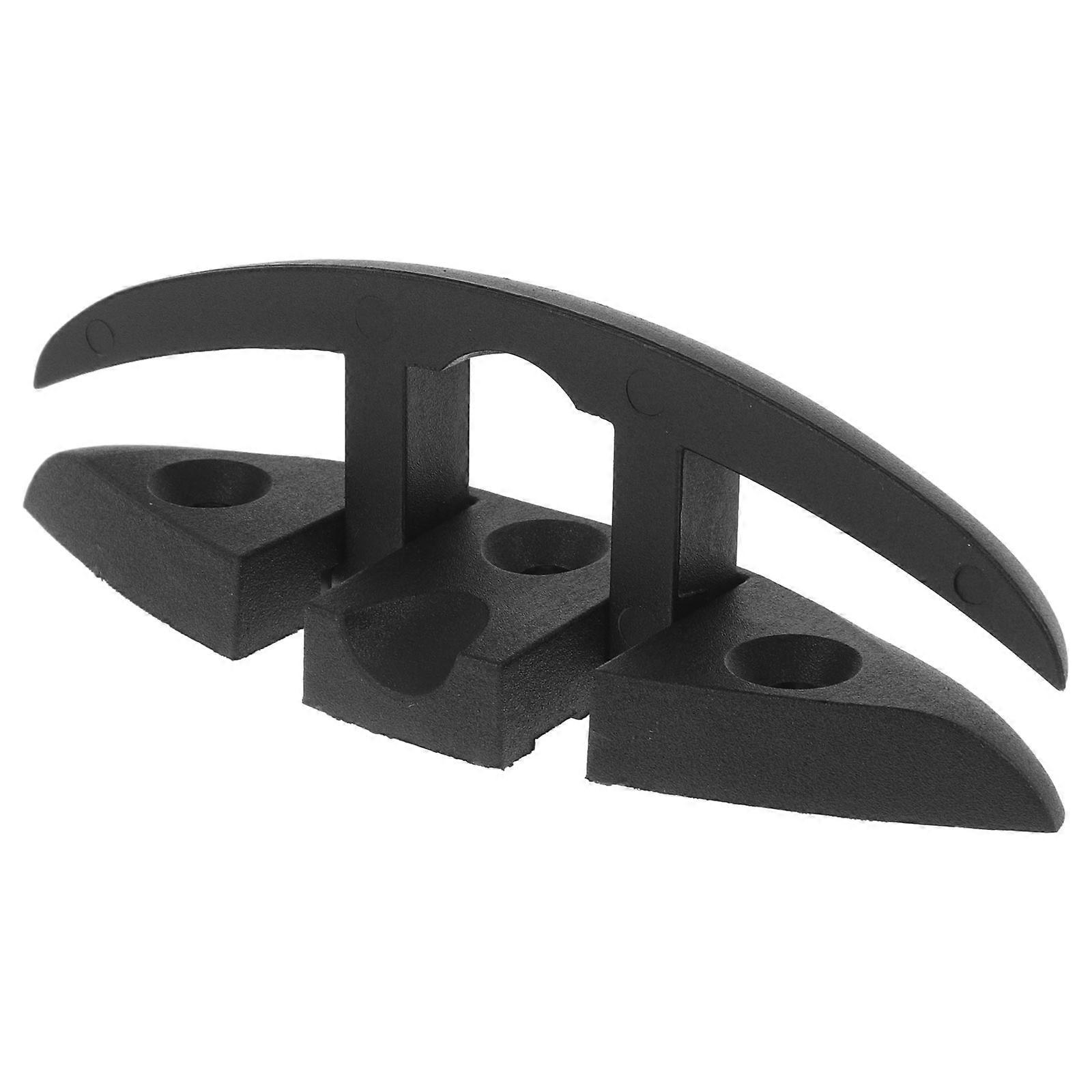 Boat Rope Cleat Set Folding Design For DIY Enthusiasts Marine Use 13.00X5.00X1.00CM Nylon Material 1Set