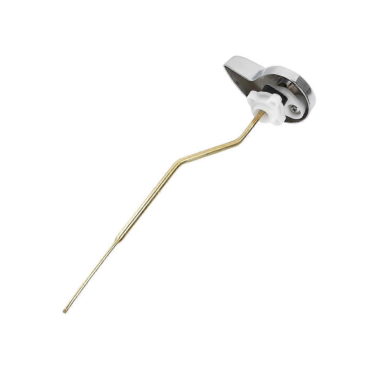 Side Mount Flush Toilet Handle Oulii Compatible Toilet Tank Zinc Alloy Iron Frame 20Cm Lever 1Pack