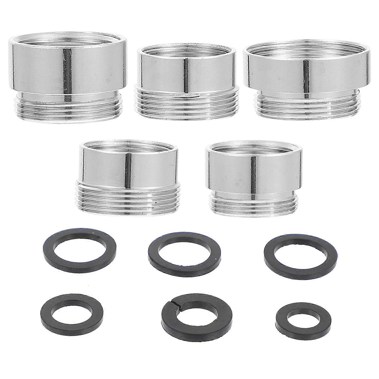 Faucet Aerator Adapter Copper Material Kitchen Accessories Quick Connection 5Pcs