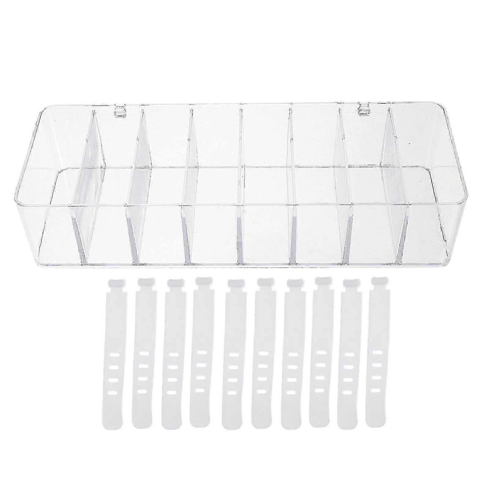 1 Set Cable Management Box with Ties for Charger Storage