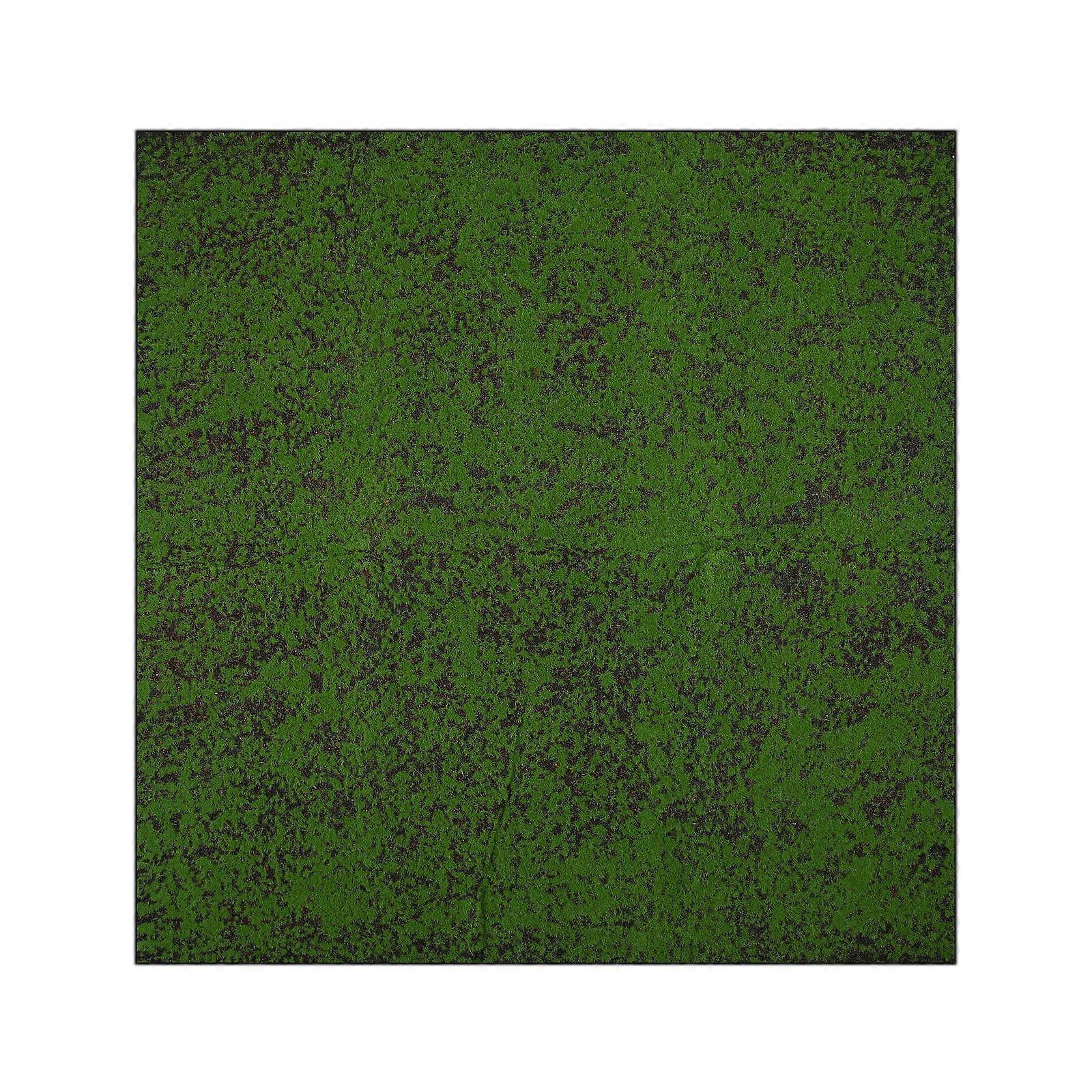 Realistic Moss Rug Artificial Turf Home Decoration Green Square 1Set