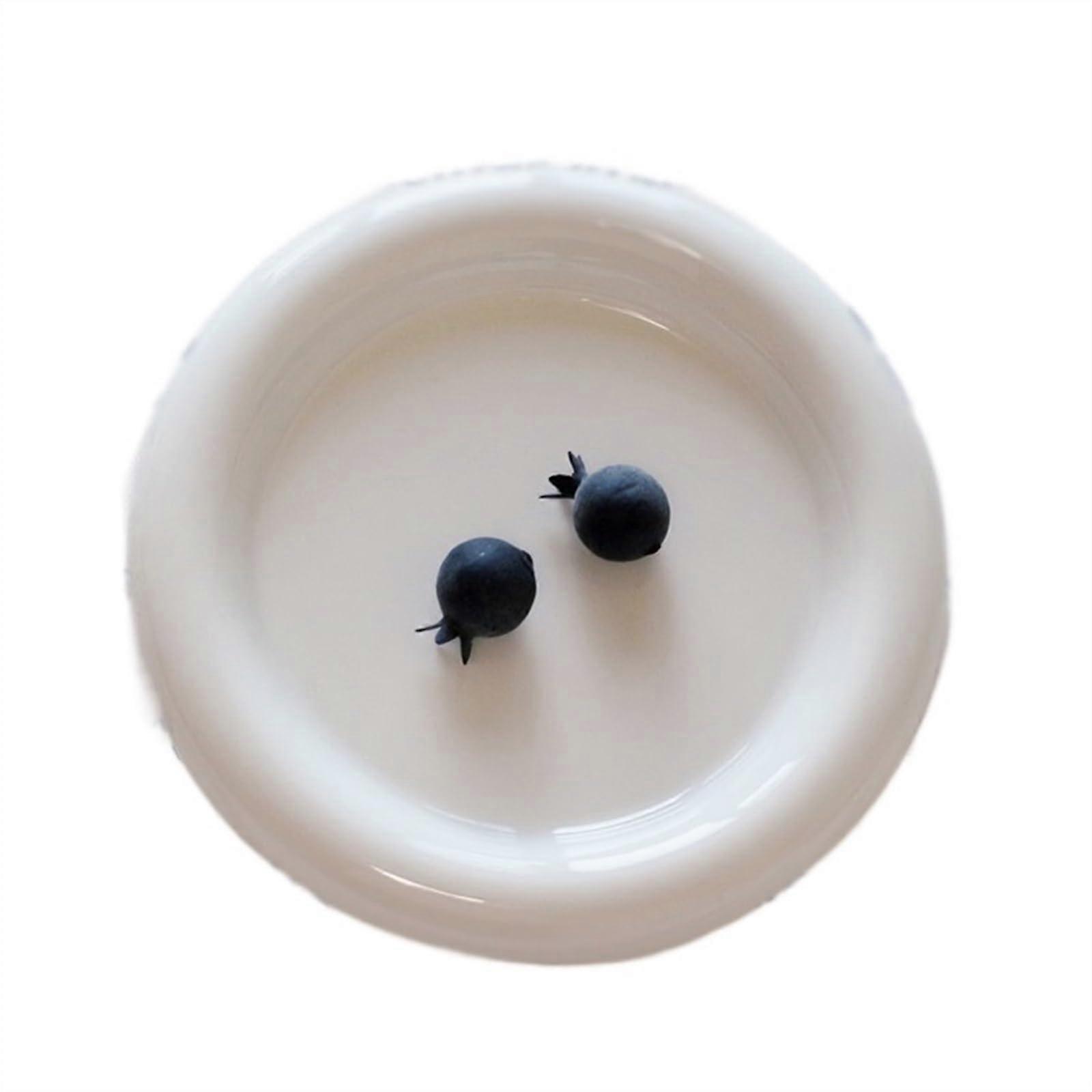 Dinner Plates Large White Round Stackable For Everyday Home Kitchen Use