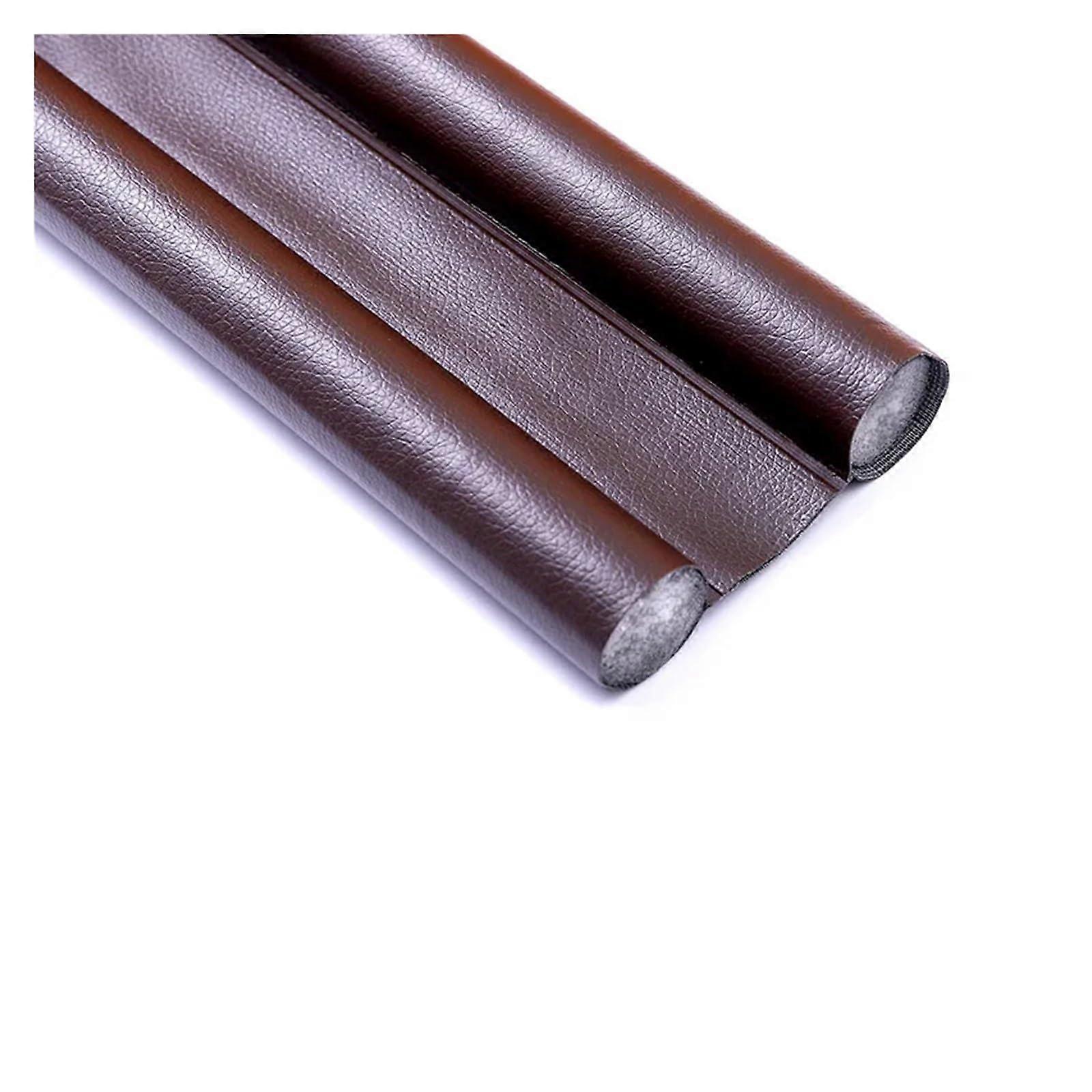 93 cm Flexible Door Floor Sealing Strip Stopper, Soundproof Seal, Sealing Strip, Window Draught Protection, Wind and Dust Blocker (Brow 1)