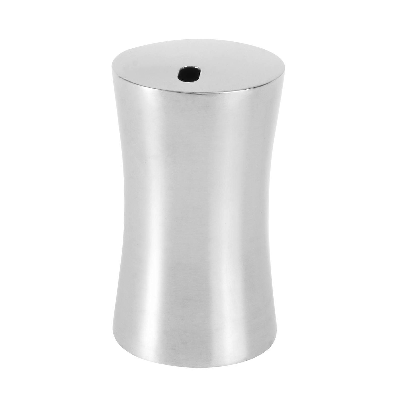 Toothpick Dispenser Stainless Steel Toothpick Holder Portable Dust Protection Organizing Toothpicks Silver Waist Shape 1Pack