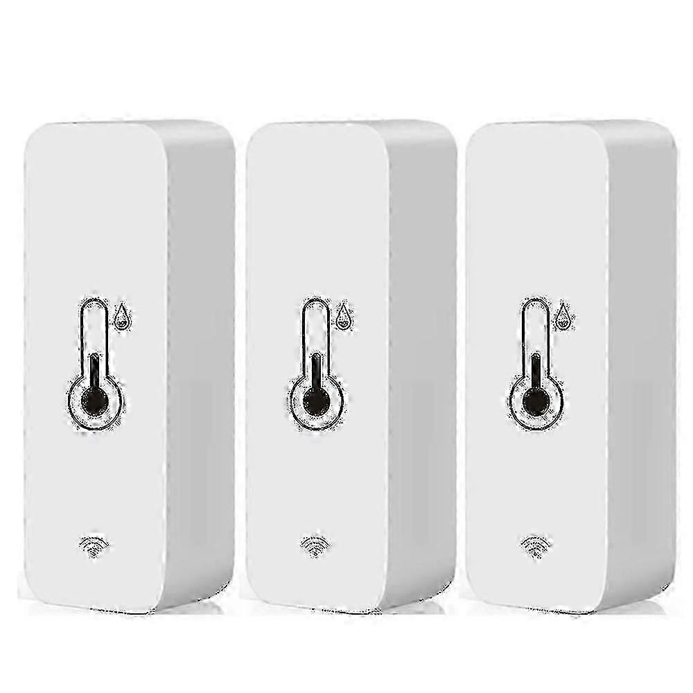 3X Wifi Temperature And Humidity Hygrometer Sensor Qhzl A-G