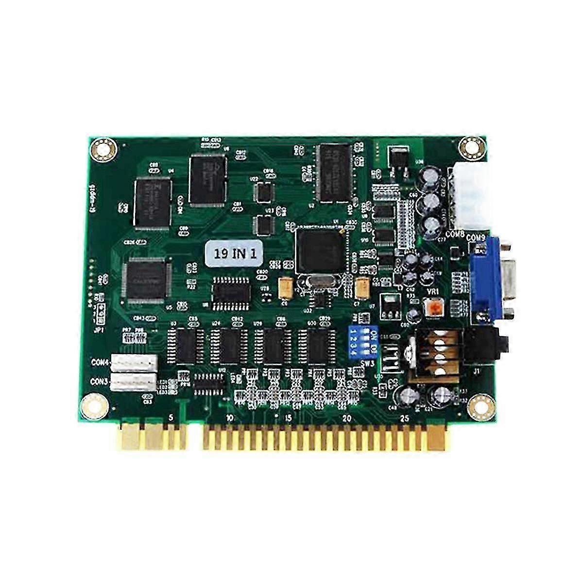 19 in 1 Classic Game Board VGA Output Game Board Durable for Jamma Motherboard