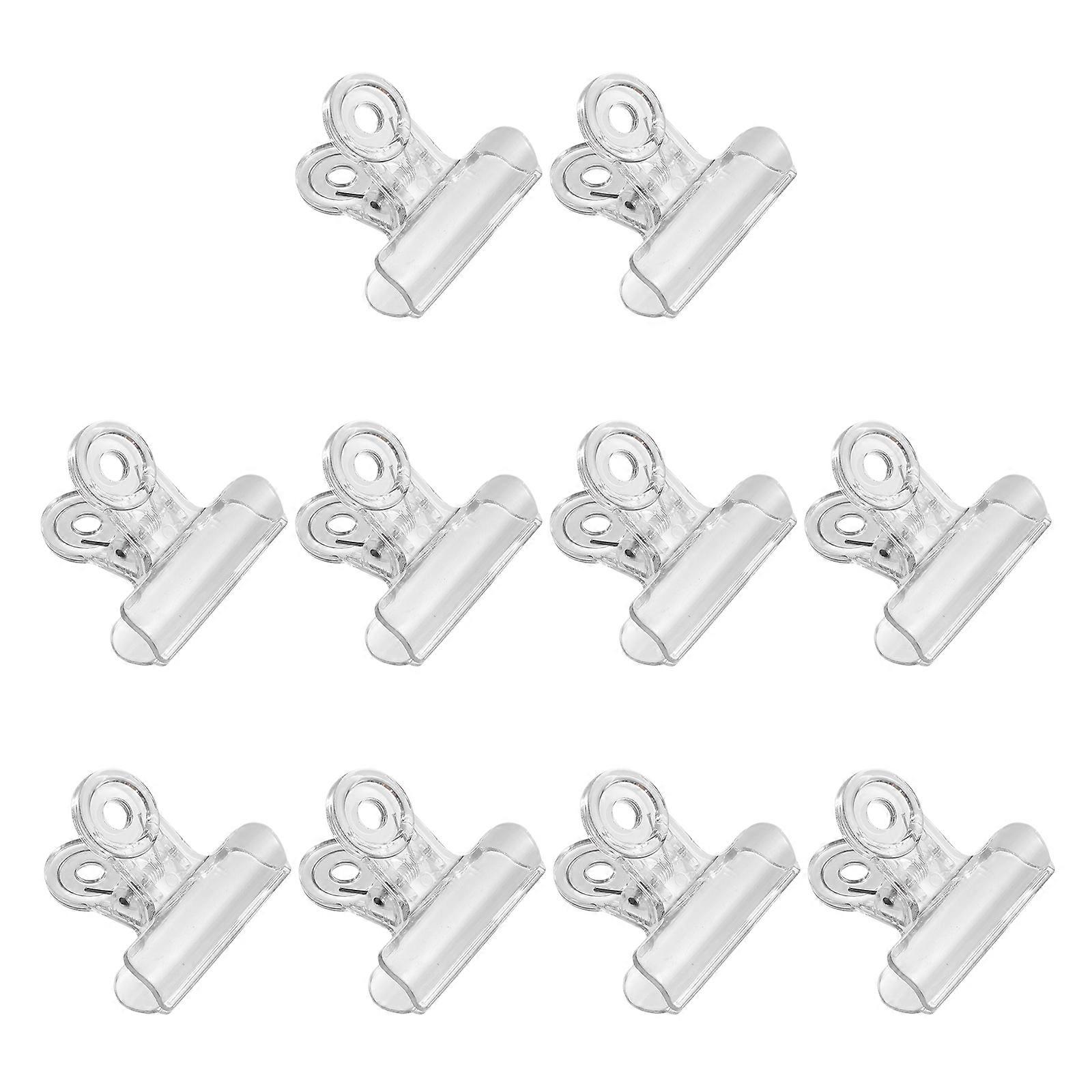 Tool Clips Multi-Functional Plastic Clips Curve Nail Fixing Tool For Home Use 3.8x3.5x2.5cm Shaping Nails Beginners And Professionals 10Pcs