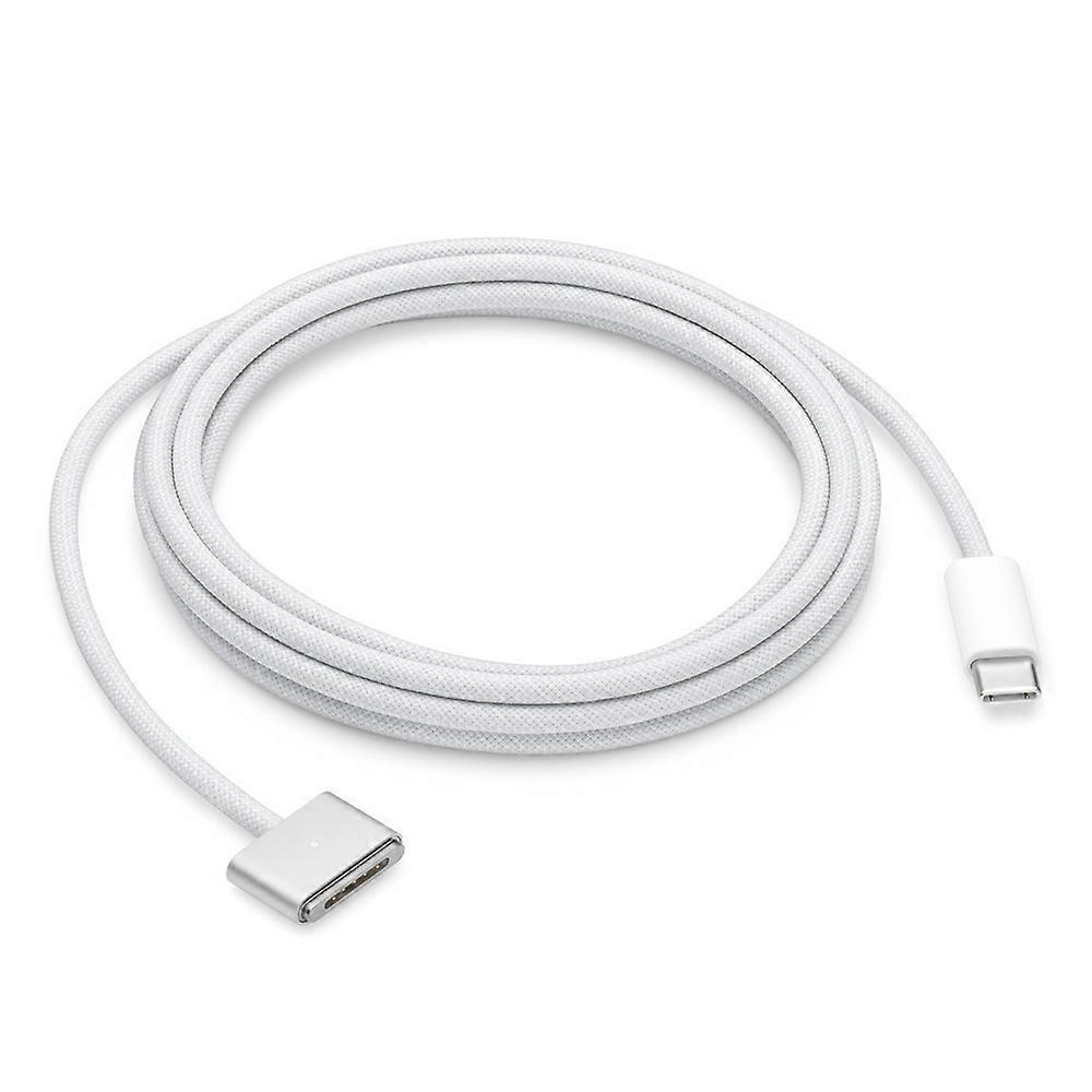 For MacBook 2m 140W Compatible with MagSafe 3 Braided Cord USB-C to Magnetic Charging Cable