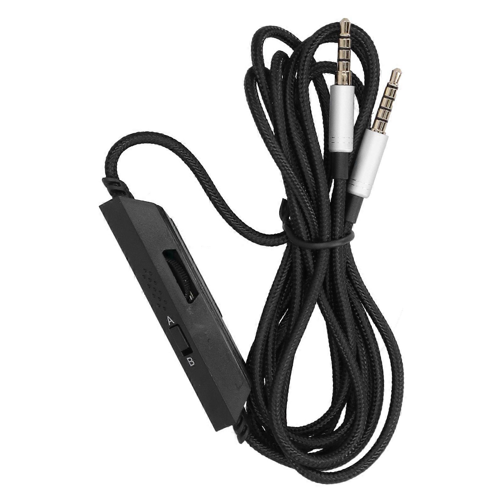 Braided o Cable for Logitech Astro A10 A40 Gaming Headset