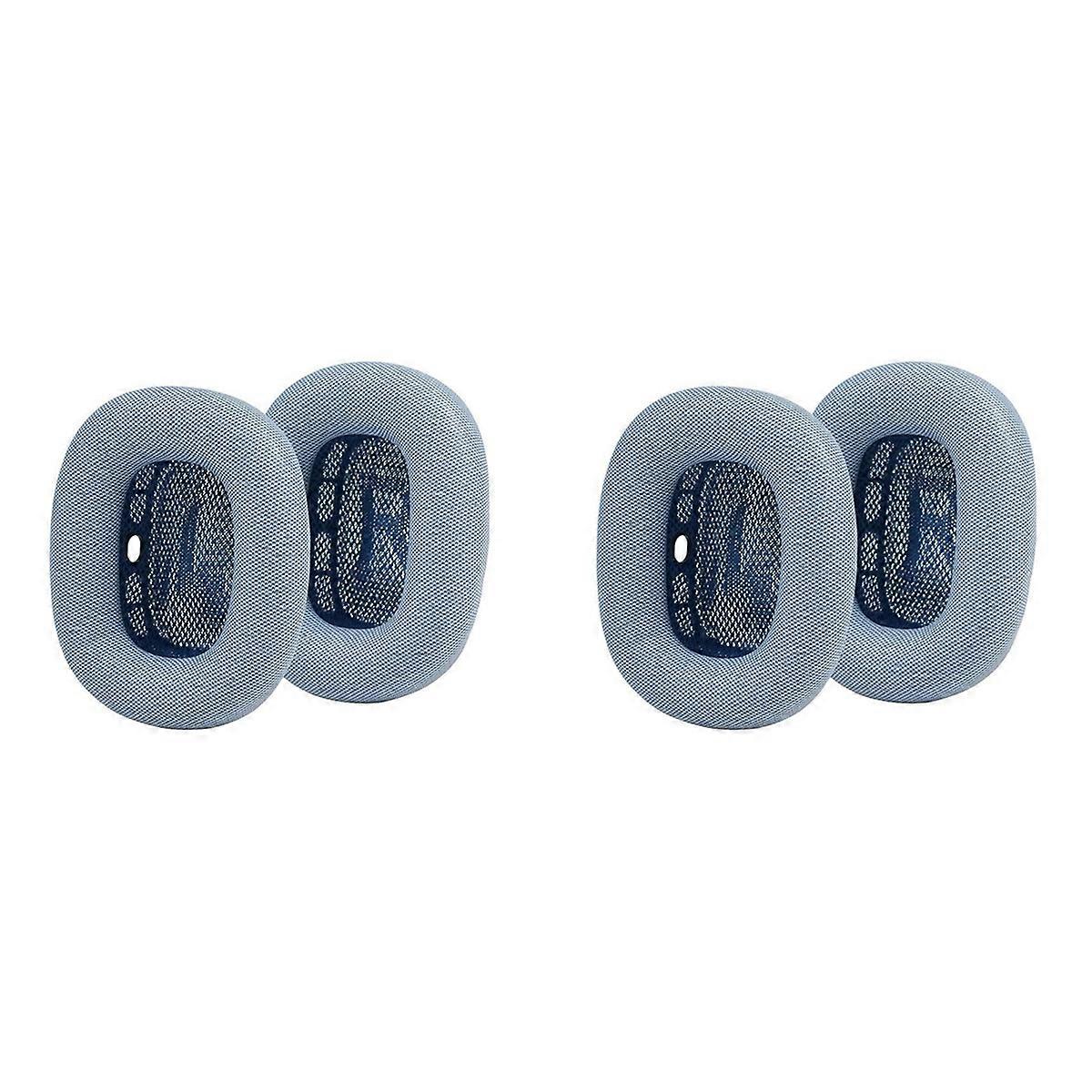 For Max Headphones Sponge Earmuffs 1 Pair, Blue