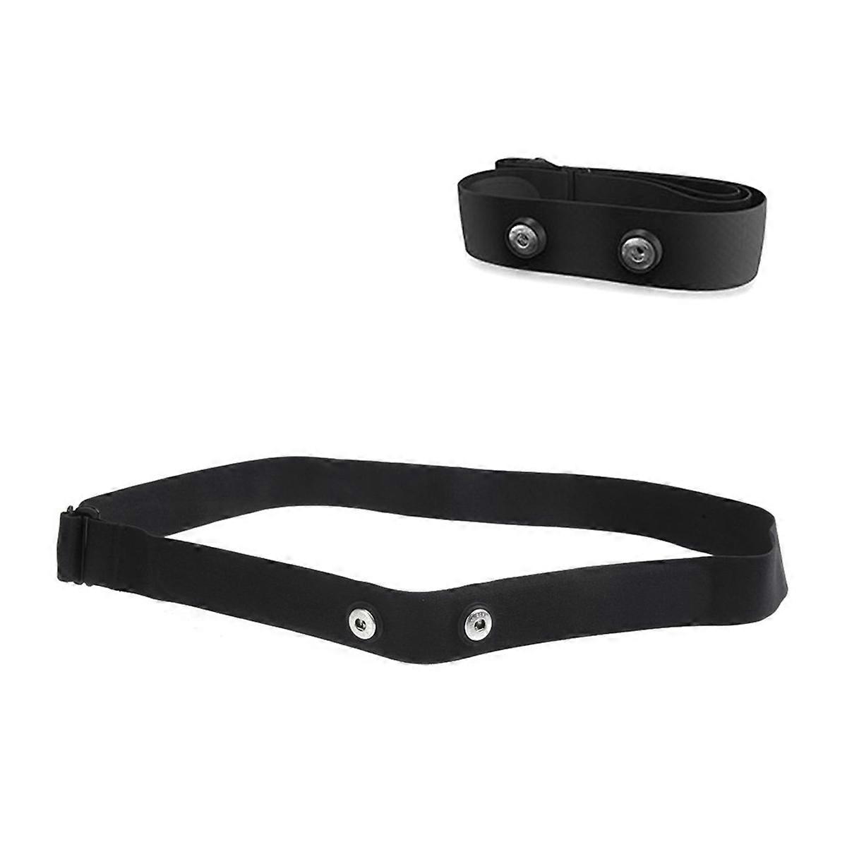 2Pcs Elastic Heart Rate Chest Strap Bands