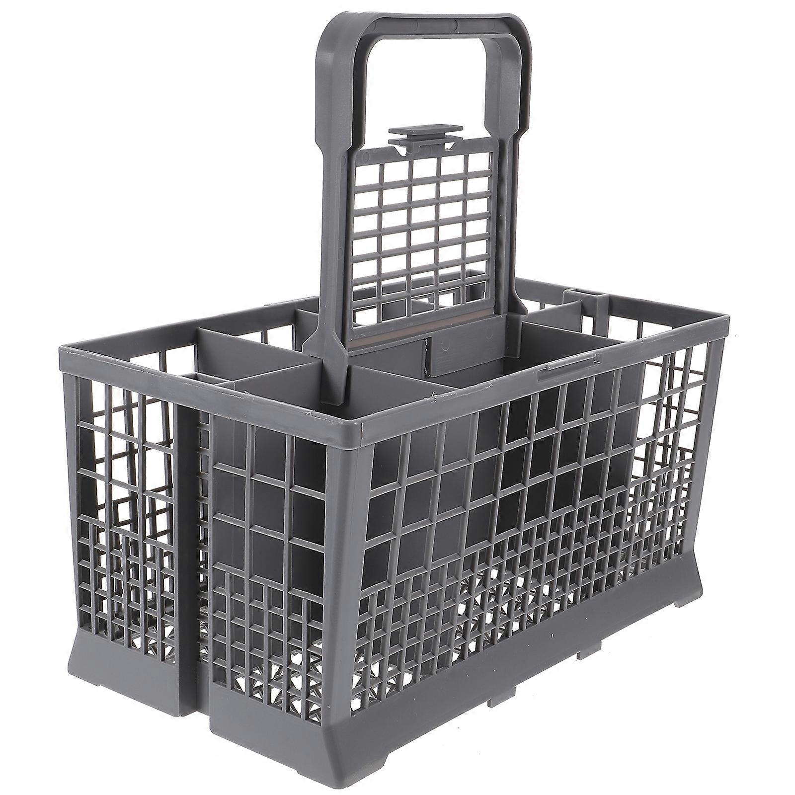 Dishwasher Basket for Kitchen Storage – Cutlery Holder & Silverware Drainer with Space Saving Design for Utensil Organization