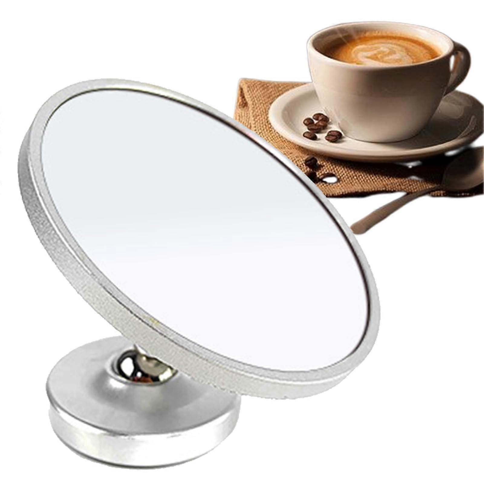 Magnetic Espresso Mirror 360 Degree Coffee Extraction Lens Silver for Espresso Machine Flow Observation and Reflection