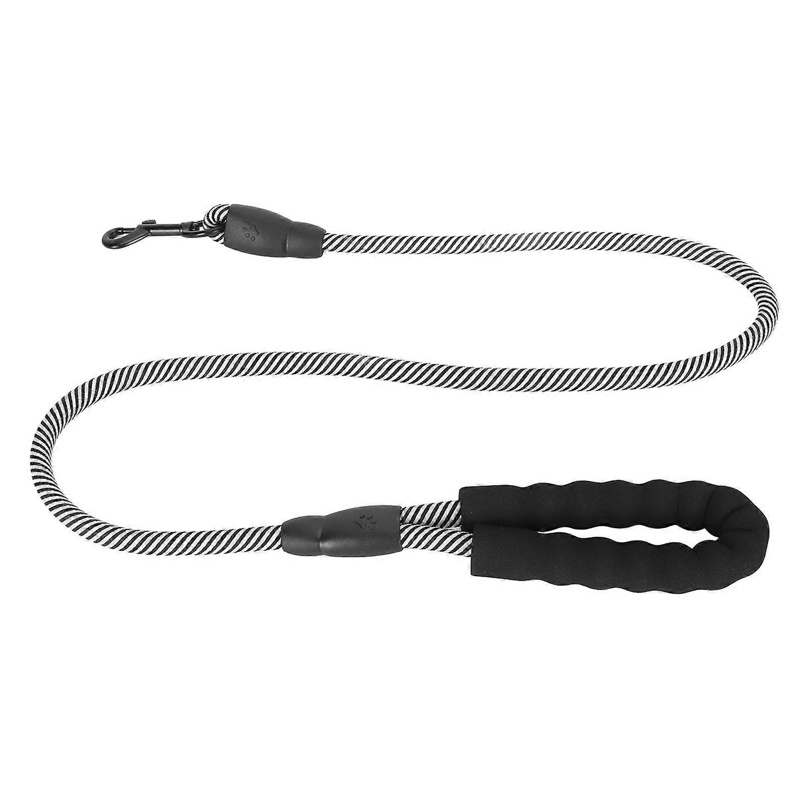 Dog Leash 360 Degree Buckle Wearable Pull Resistant Puppy Traction Rope with Padded Handle for Training Walking 1.2x150cm / 0.5x59.1in