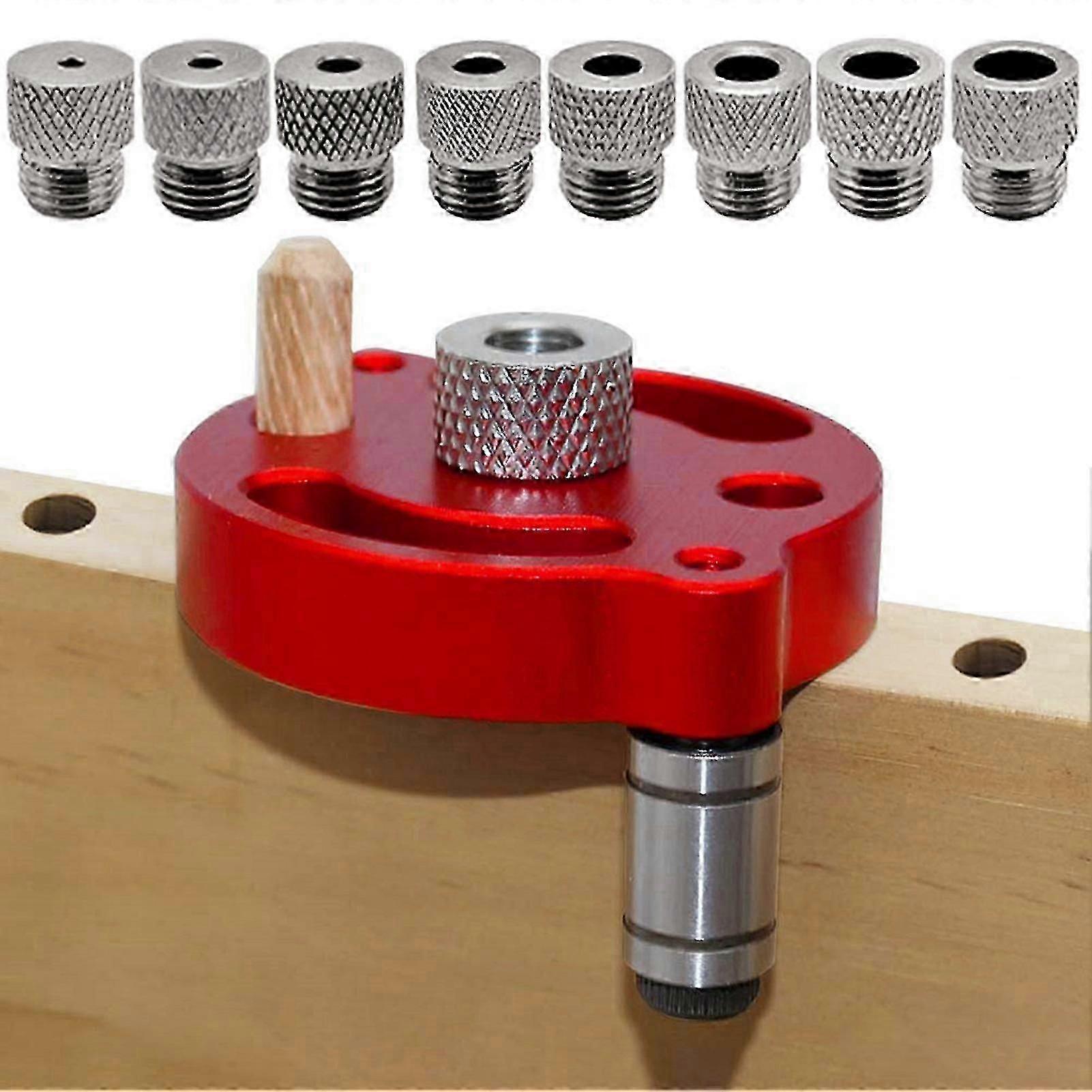 Self Centering Drilling Jig Kit with 3-10mm Drill Bushings Vertical Hole Drilling Guide Tool