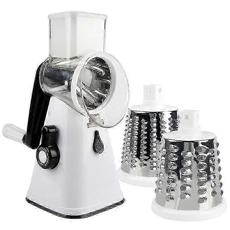3 In 1 Multi-Function Drum Cutter Slicer Rotary Grater Food Processor for Carrots