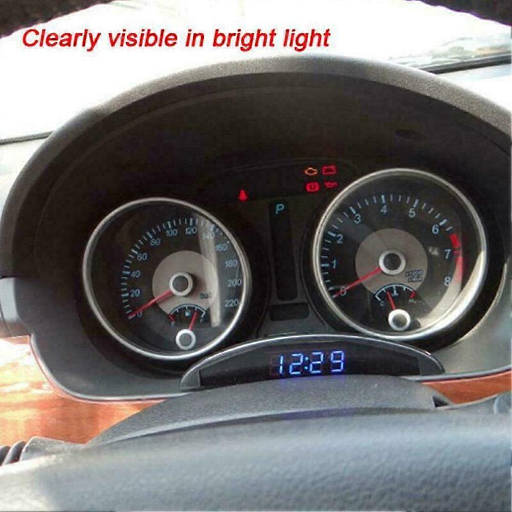 22-25mm Motorcycle Handlebar Clock Waterproof Dial Handlebar Mount General Application