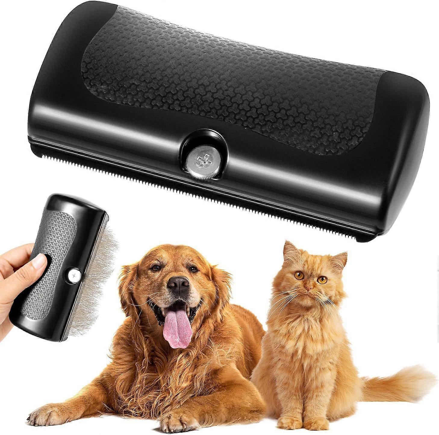 宠物刷，多功能宠物脱毛剂和梳理脱落和打结工具，猫狗美容梳，宠物脱毛刷美容