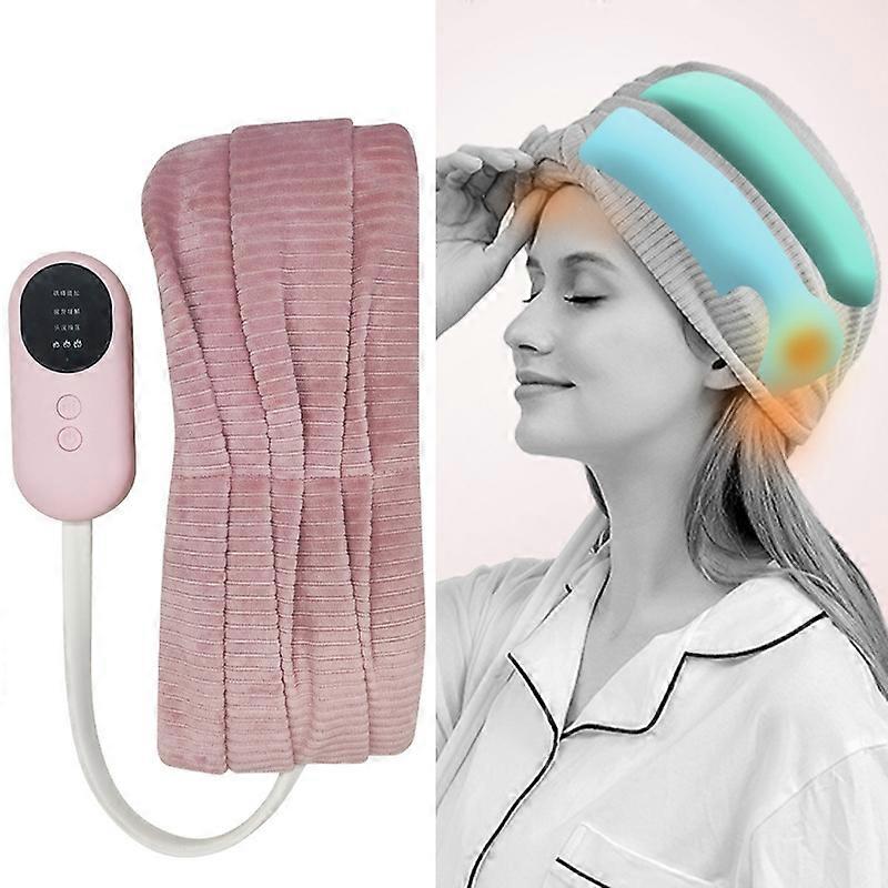 K2009 Air Wave Head Massage Device Heating Compress Airbag Home Sleep Massage Instrument