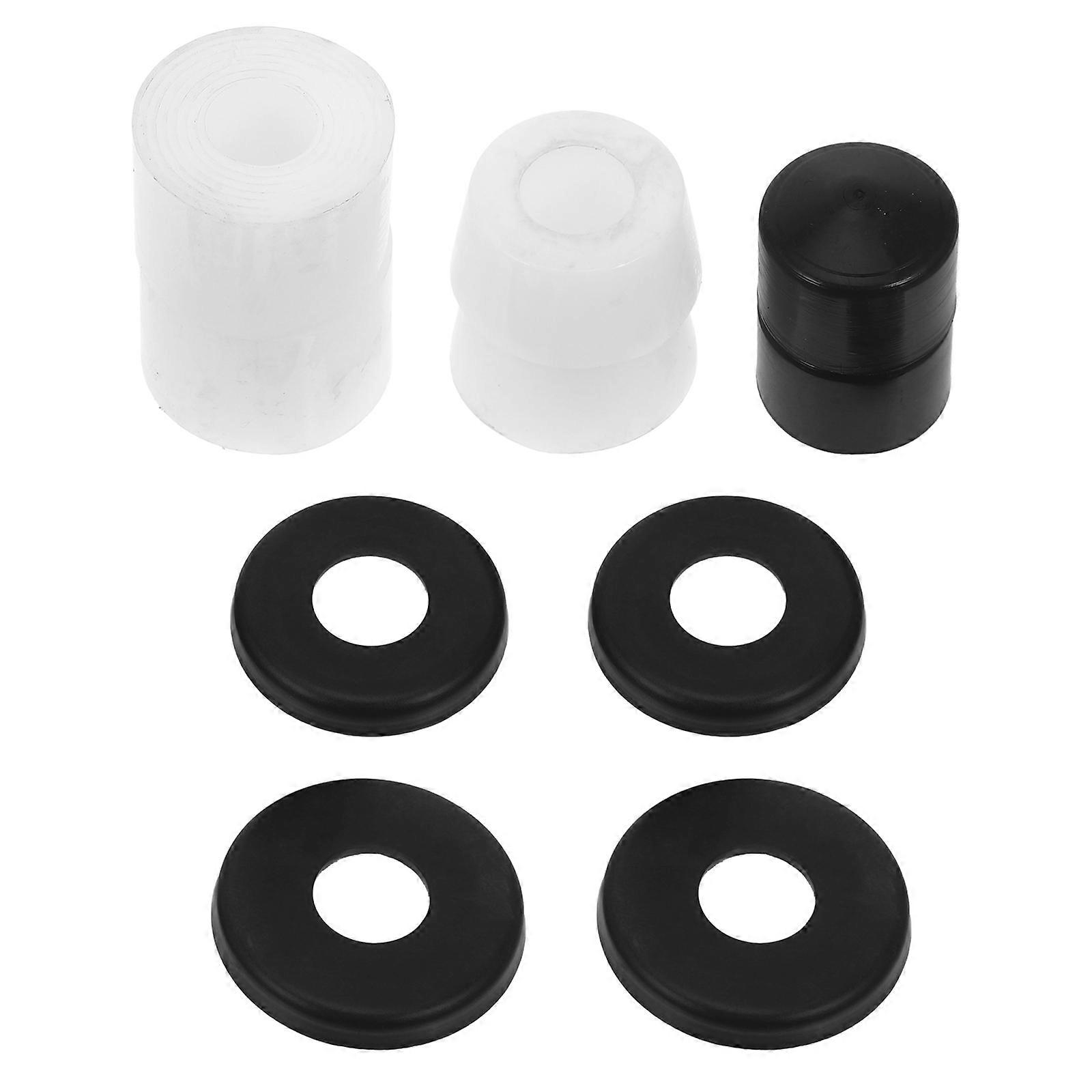 Stability Enhancement Skateboard Bushings White Color PU Material 1Set