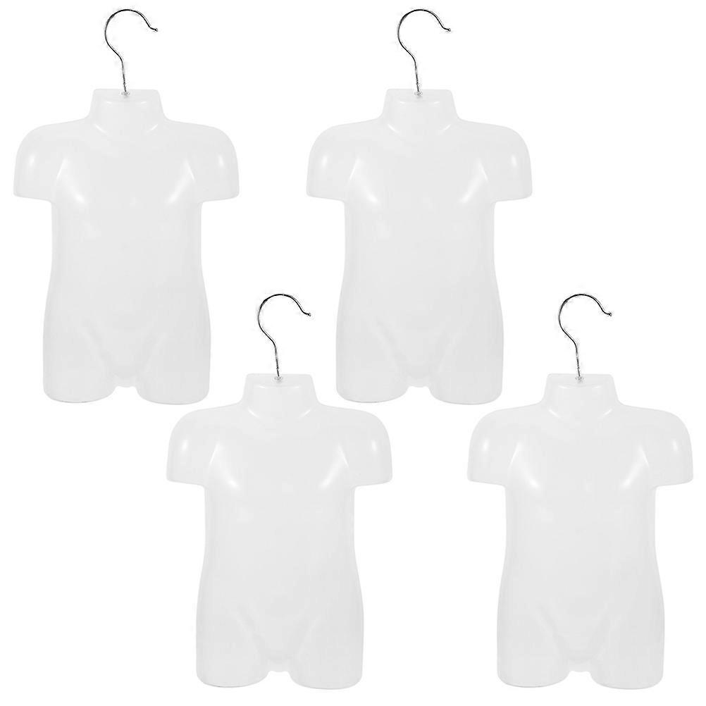 Børnetøjsstativ Børnetøj Mannequin 36,00X26,00X5,50CM Hylde Display 4stk