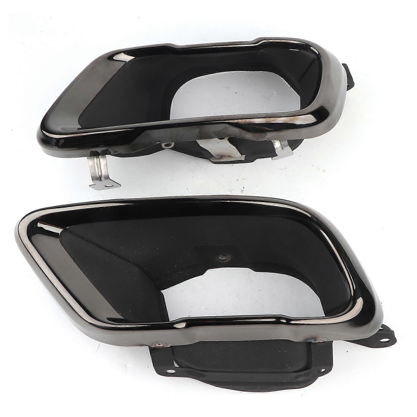 Ζεύγος Chrome Black Exhaust Muffler Tips Set End Pipe Trim Fit για X5 G05 M Sport 2019+