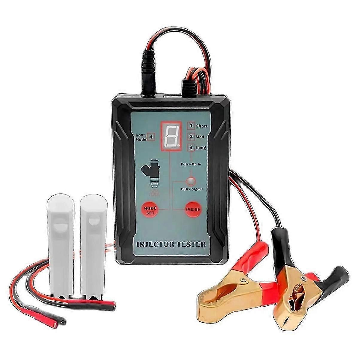 Upgraded Fuel Injector Tester Diy Cleaning Tool - Two Injectors Simultaneously 8 Pulse