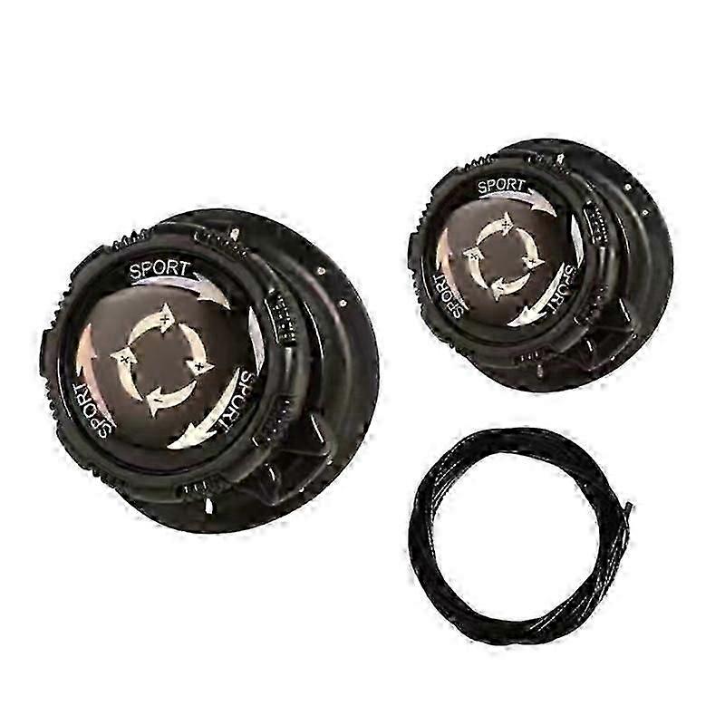 Lacets rotatifs en fil de métal Boucles automatiques Réglable Quick Lock Cordons