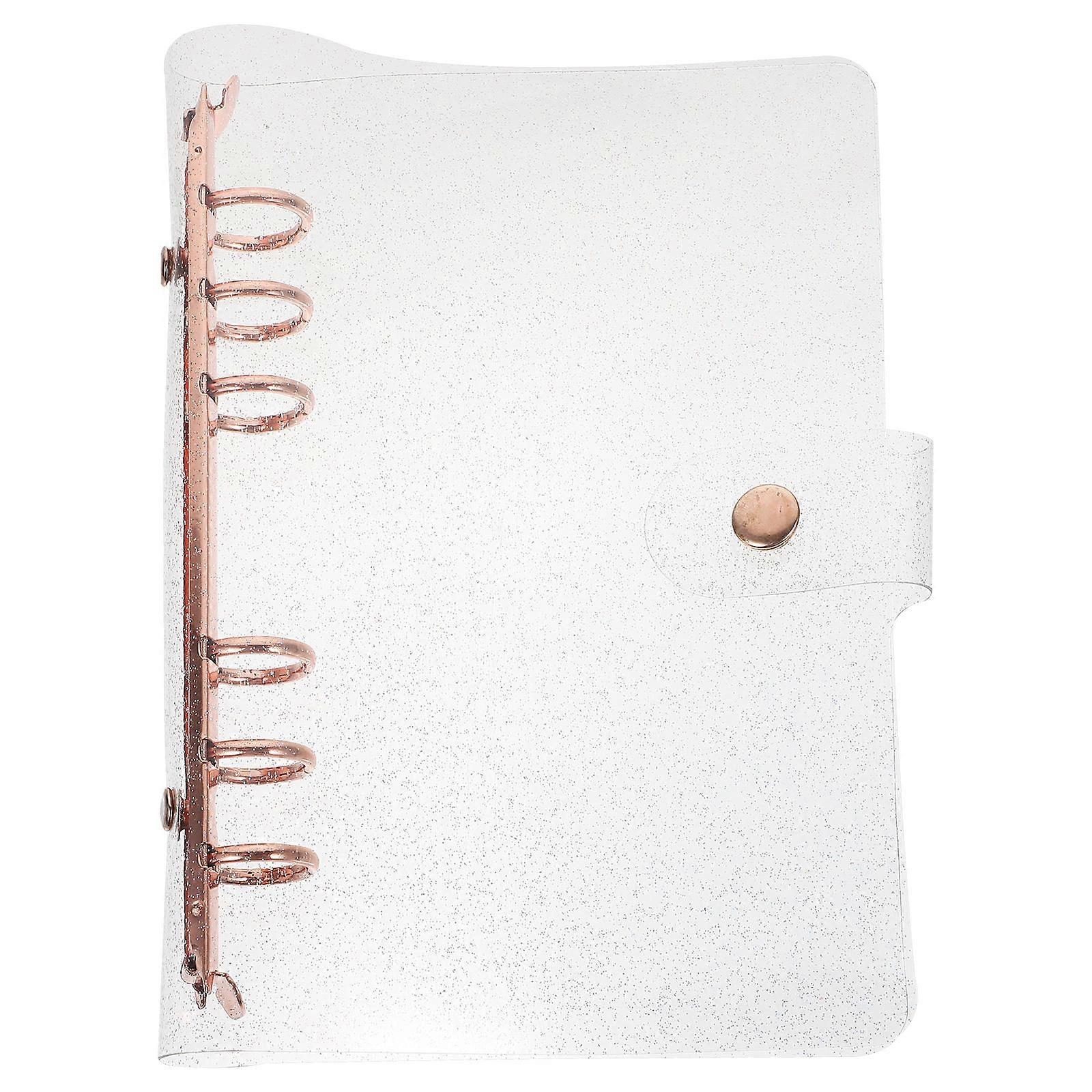 Dustproof Protective Cover Notebook Shell A5 Creative Design Golden Color Rectangular Shape 2Pack