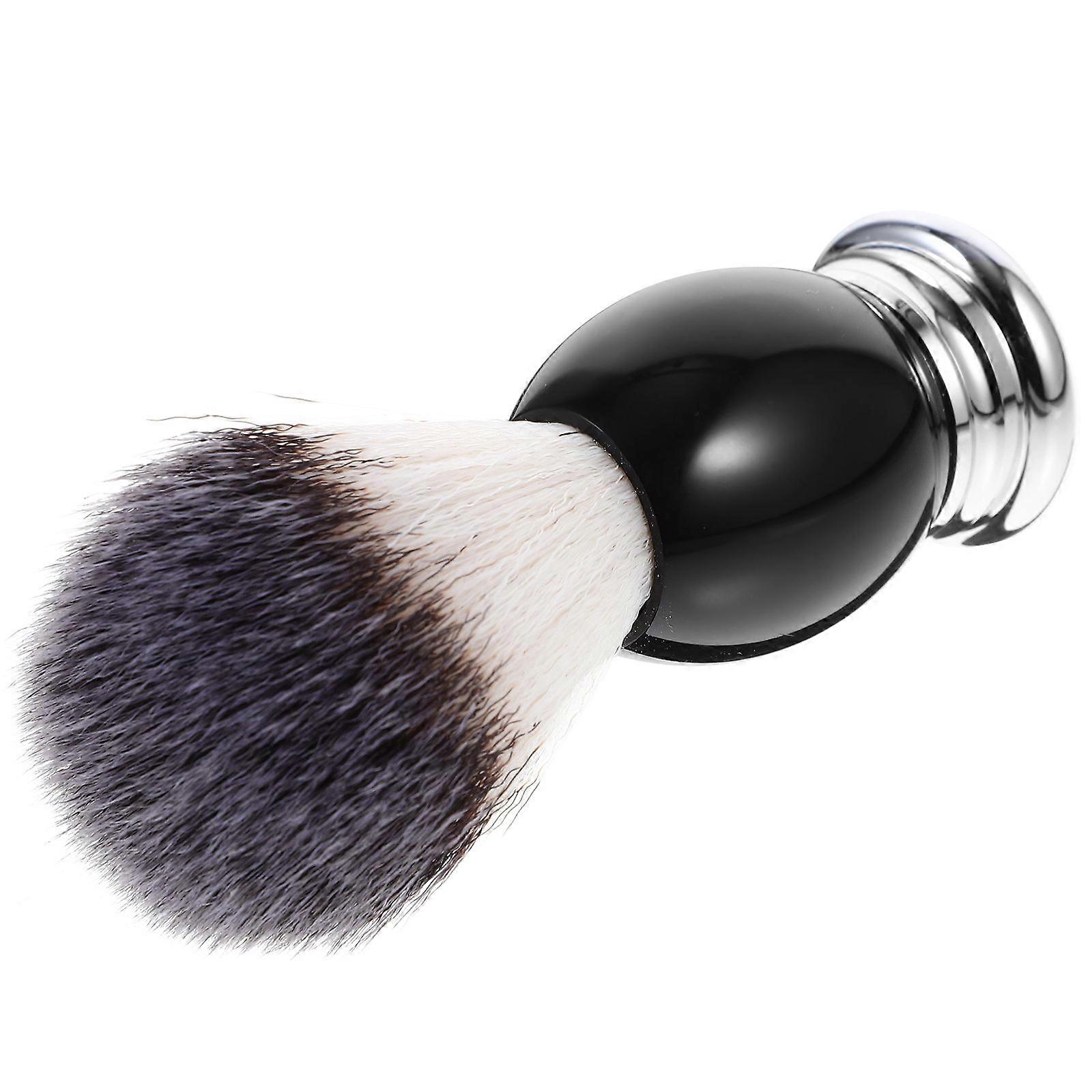 Beard Shaving Brush Professional Barber Neck Duster Multi 11.5x3.5cm Facial Hair Grooming 1Pack