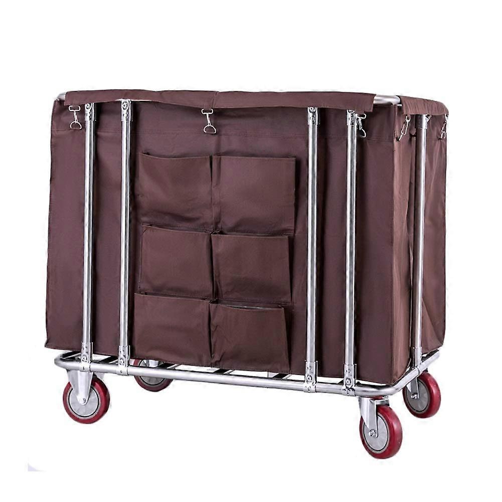 Adjustable shelf hand carts, beauty salon trolleys, durable laundry storage carts, sturdy laundry carts for school hotels/Blue