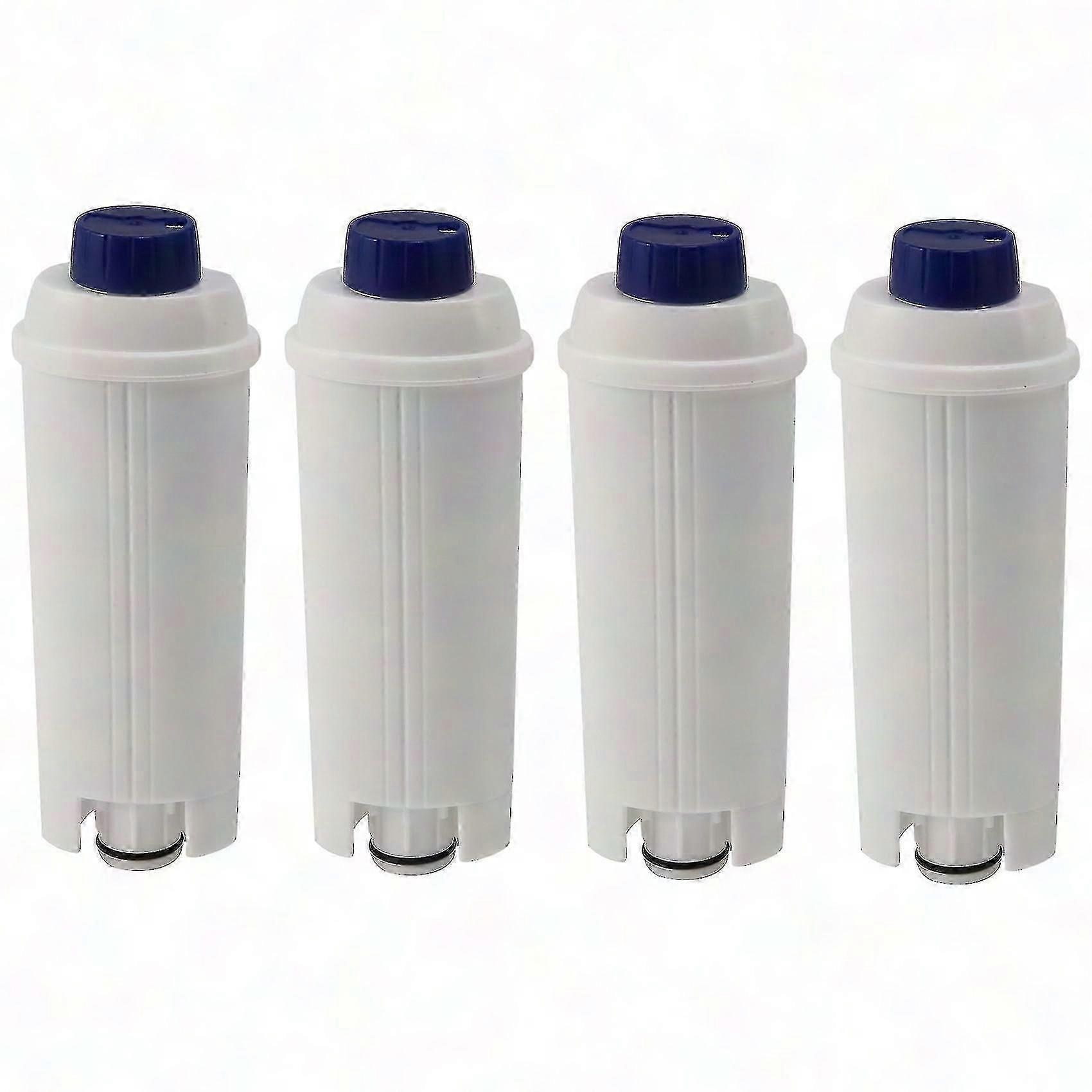 4-Pack Coffee Maker Filters with Activated Carbon Softener for DLSC002 ECAM ESAM BCO Models