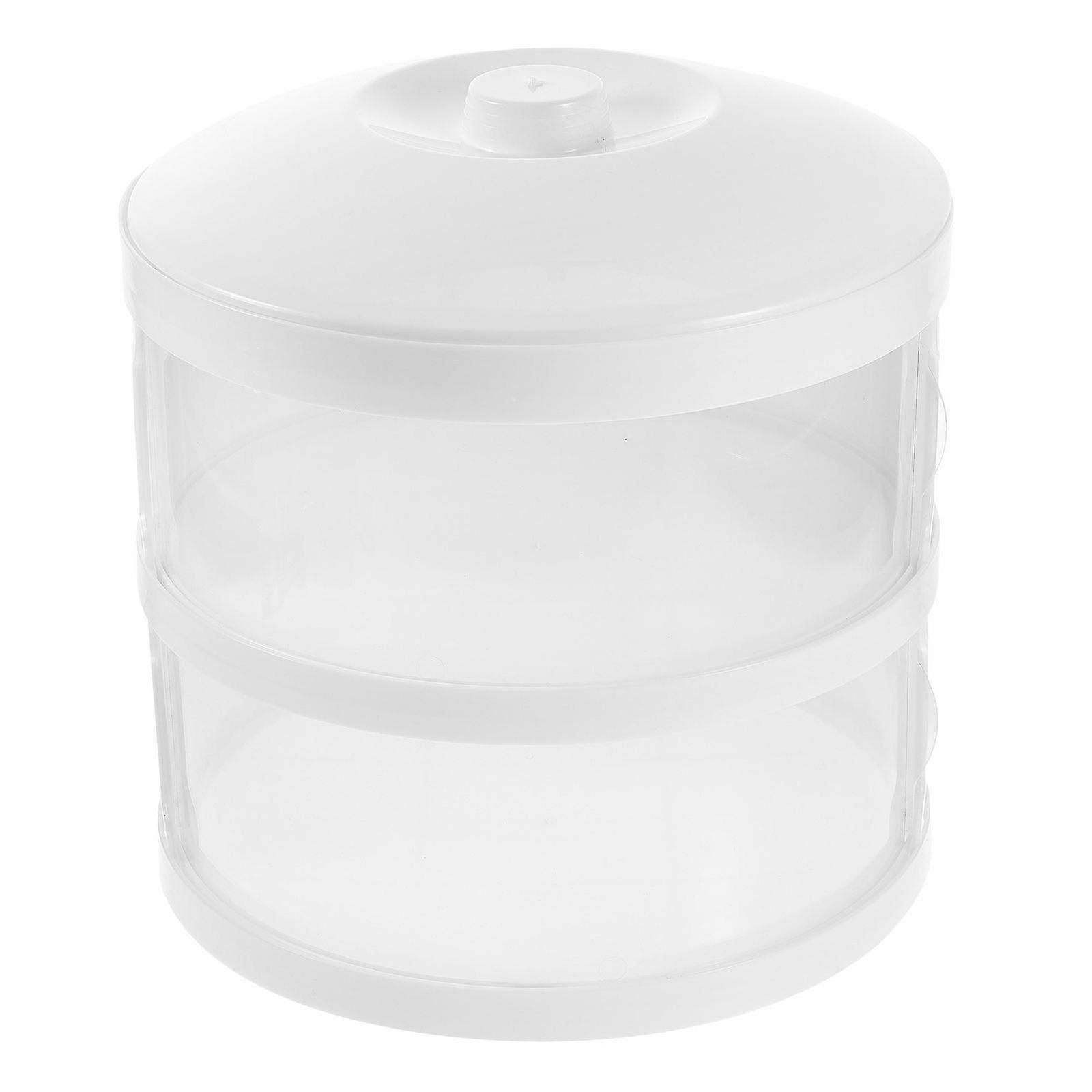 1Pc Home Kitchen Food Cover Dustproof Stackable Fresh-keeping Dish Cover