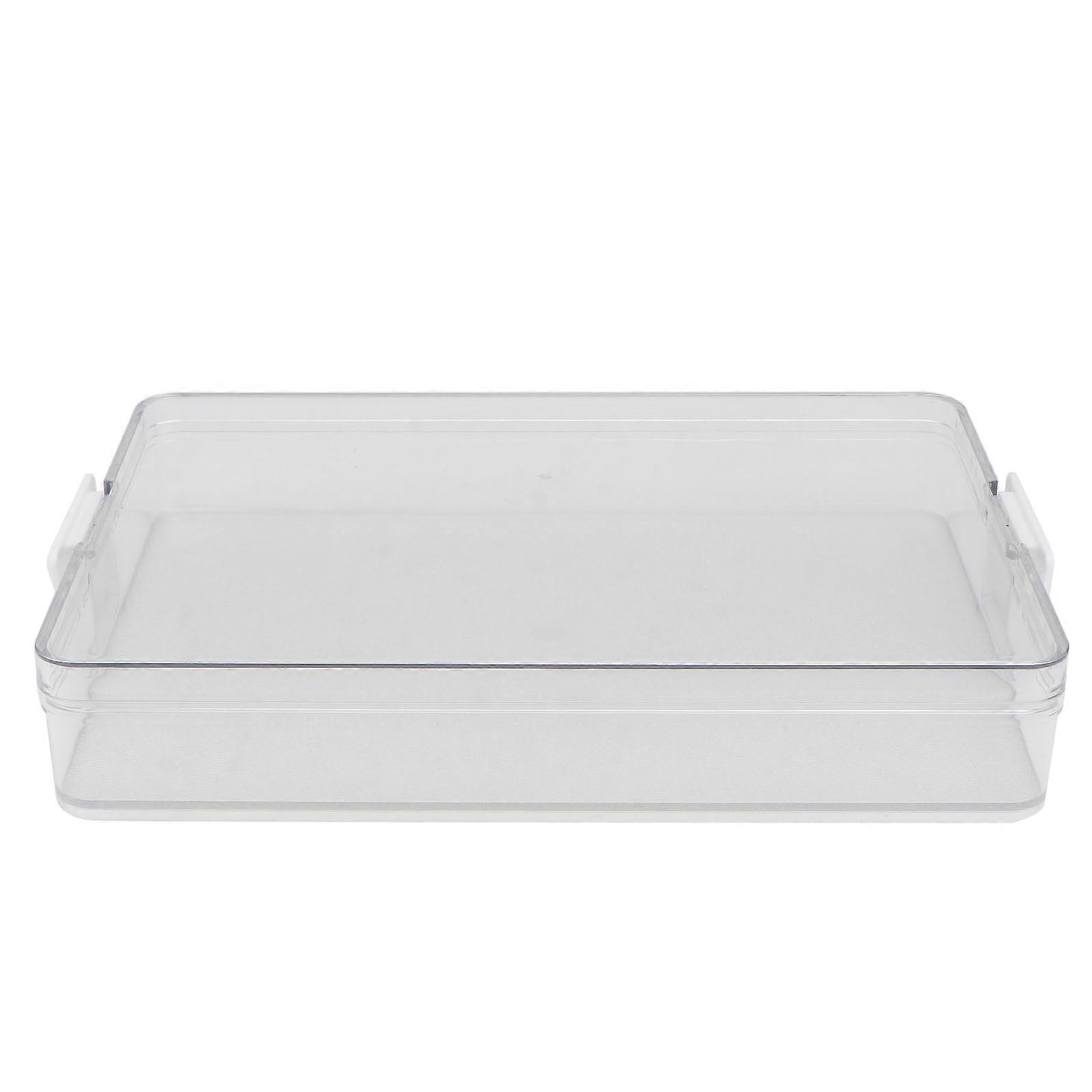 Dumplings Box Stackable for Storage Use 1Pcs White Fridge Container