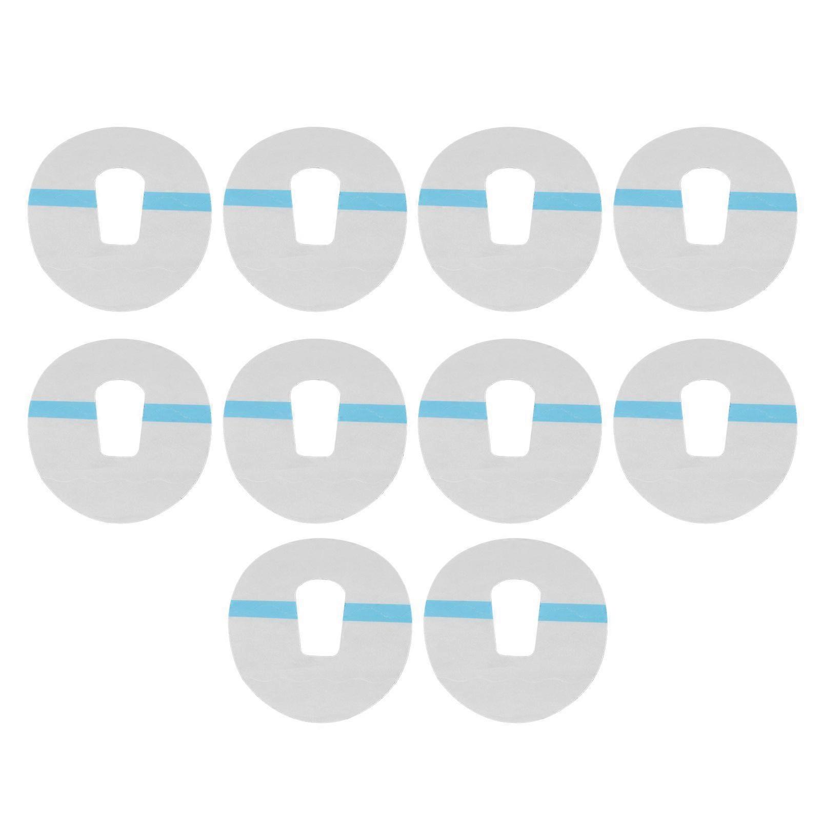 10pcs Adhesive Patch Flexible Strong Fixation Long Lasting Sensor Adhesive Sticker AccessoryYMMR)
