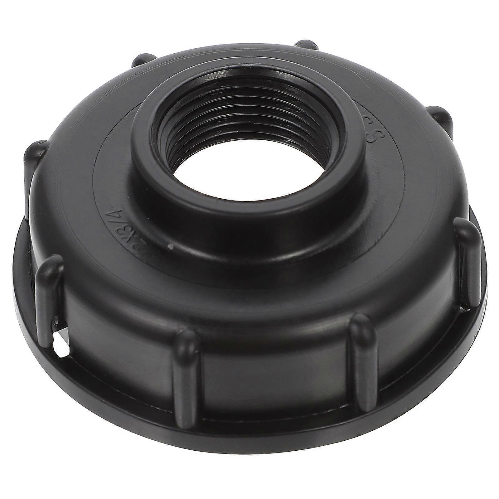 Tank Adapter Cover IBC Coarse Thread Adapter Garden Irrigation Factory ABS Material Round Shape 1Pcs