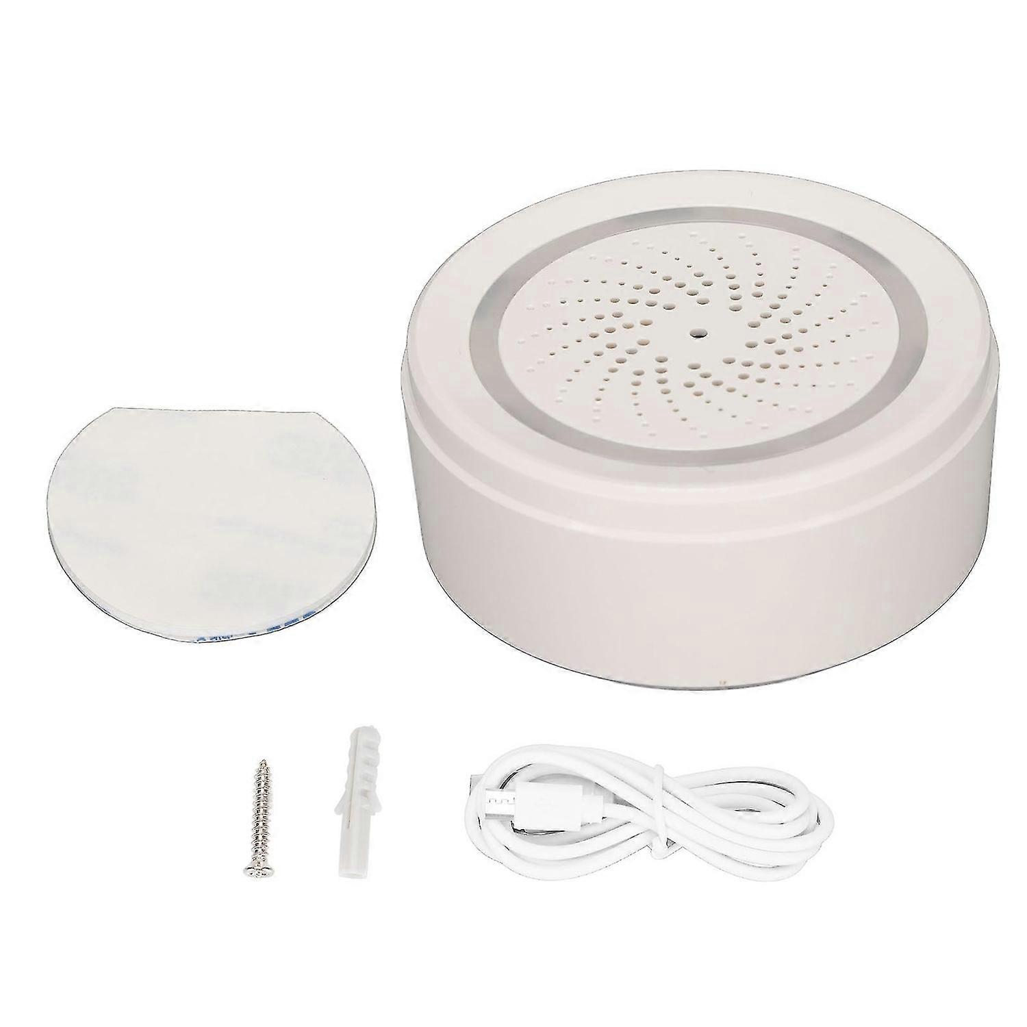 HG 90DB Wireless Sound And Light Alarm 2.4Ghz WIFI Smart Home Security Anti-Theft Alarm Smart Control Tuya