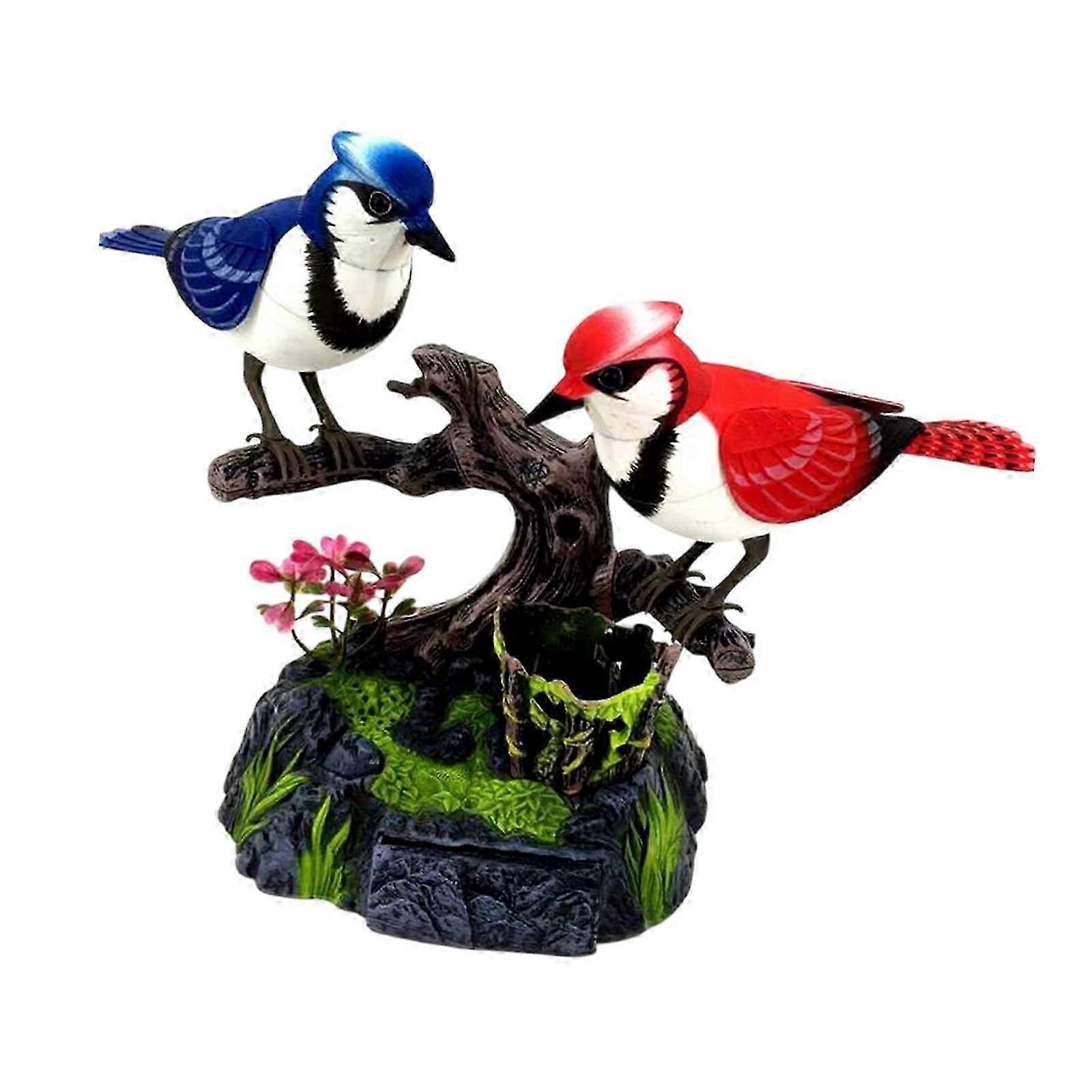 Talking Jay Kids Toy Move Simulation Desk Accessory Electronic Pet for Gift