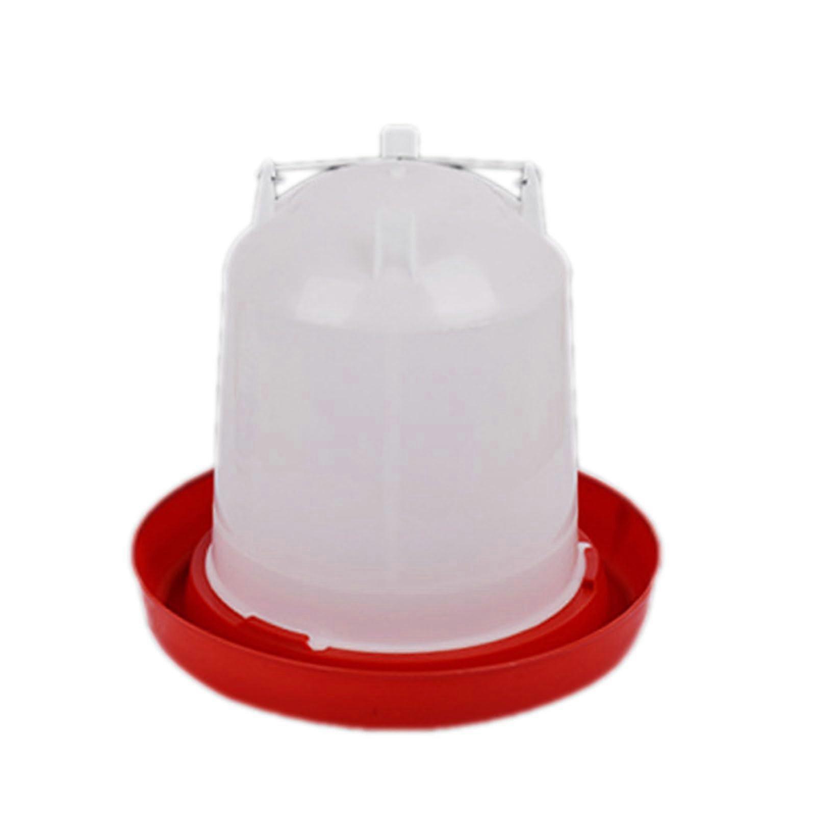 Poultry Bird Water Dispenser: shockproof, easy to clean and install, for chickens, bird feeder 10L