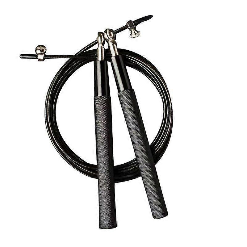 Adult Speed Jump Rope with Premium Ball Bearings | Adjustable, Non - Slip Handles - Ideal for Fat Burning, Cardio, Boxing (Indoors/Outdoors)