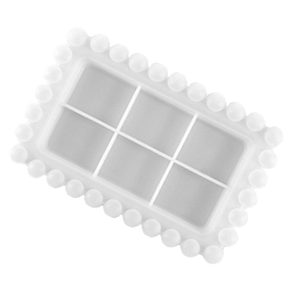 Silicone Molds Casting Molds Diy Storage Plate Making Mold For Craft Enthusiasts 1Pcs