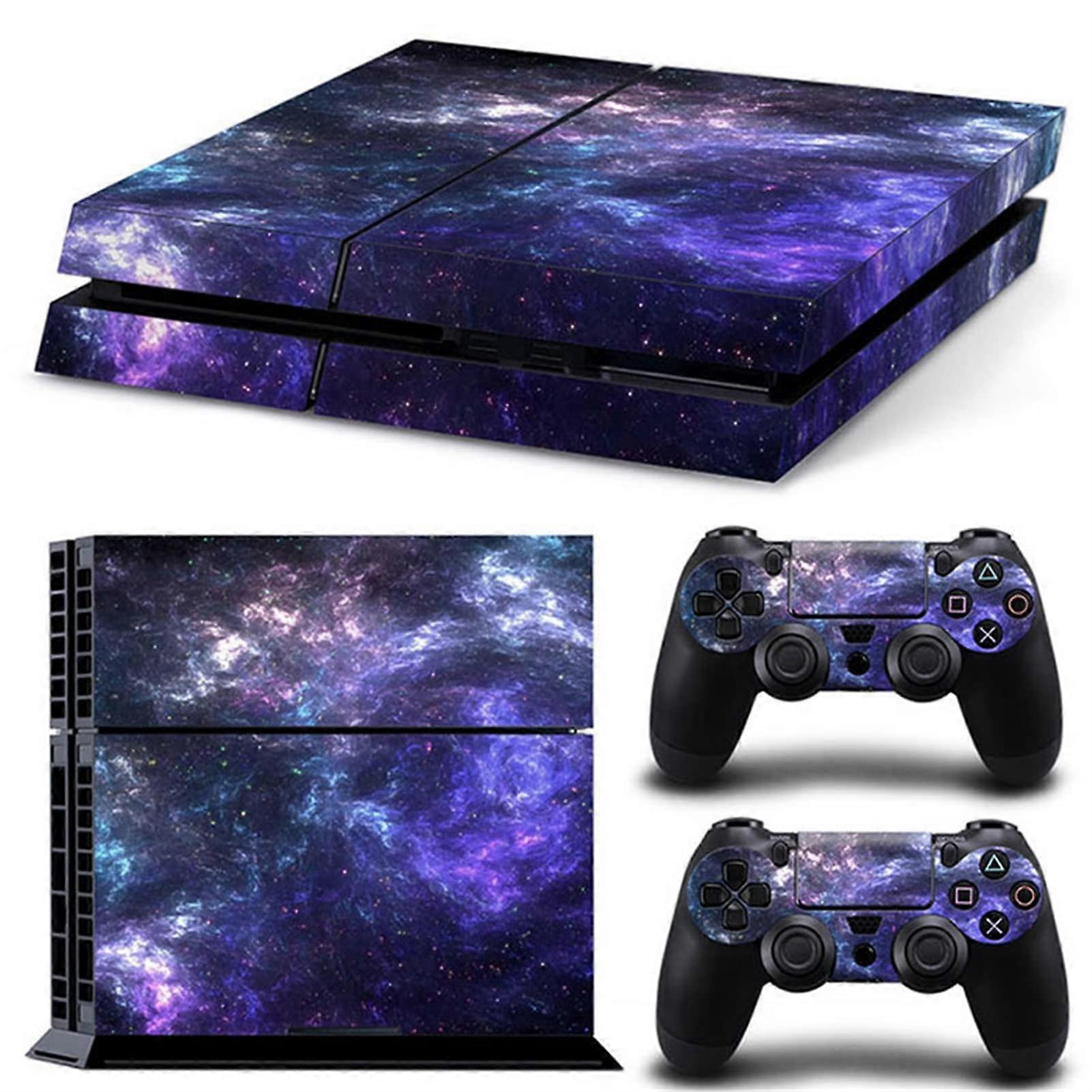 Anime PS4 Skin for Console and Controller - Durable Scratch-Resistant Vinyl Decal Wrap Full Set, Compatible with PS4