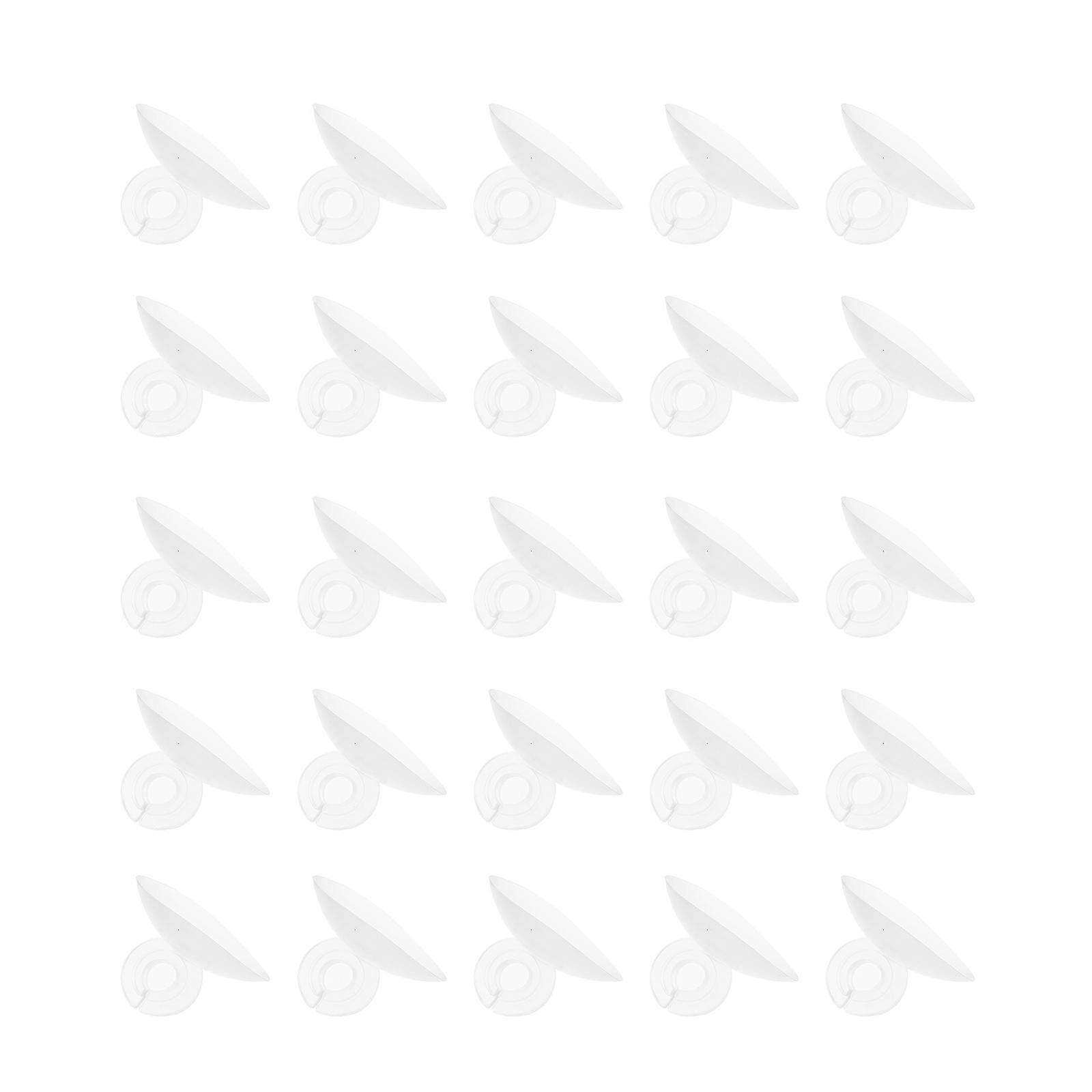 Aquarium Airline Tubing Suction Cups Silicone Square Shaped Fish Tank Maintenance 25Pcs