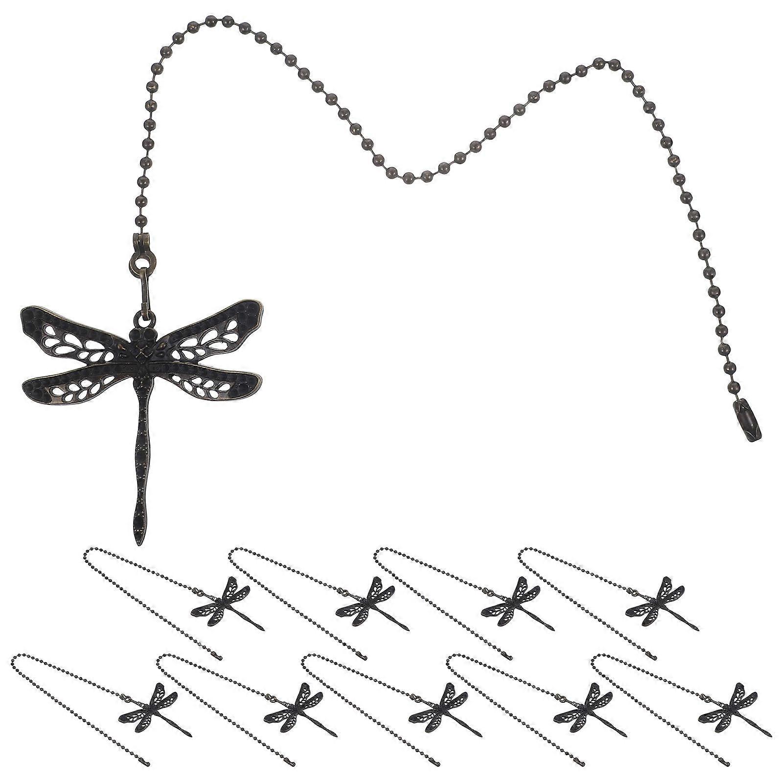 Decorative Chain for Ceiling Fan Delicate Design Homeowners Decorators 14.34X2.36X0.20in Replace Standard Switch 10Pcs