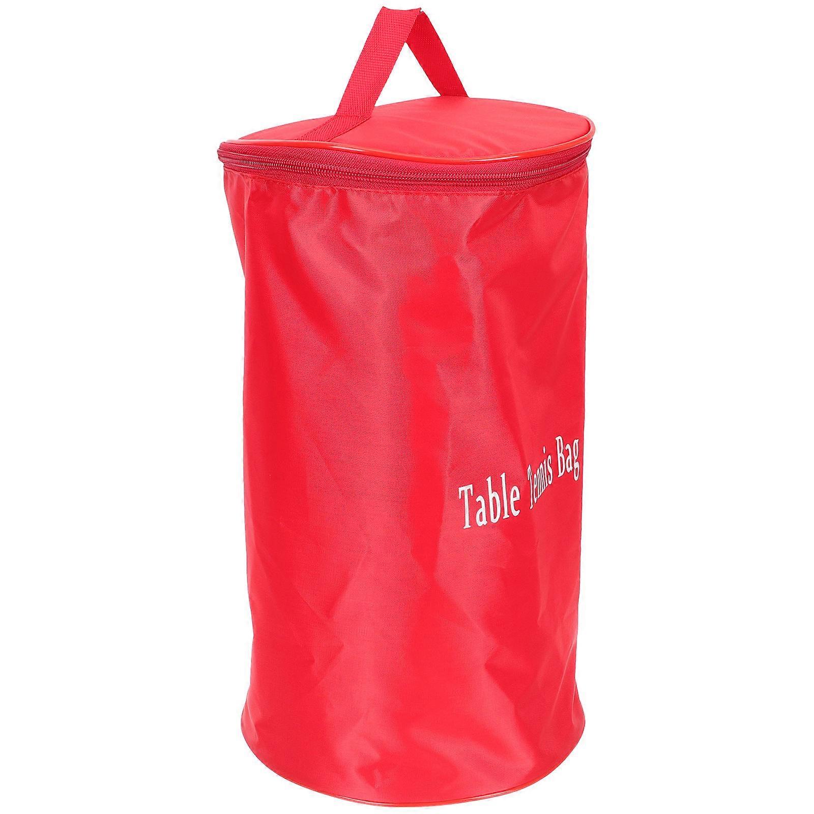 Table Tennis Bag Portable Ball Bag for Storage with Reusable Design