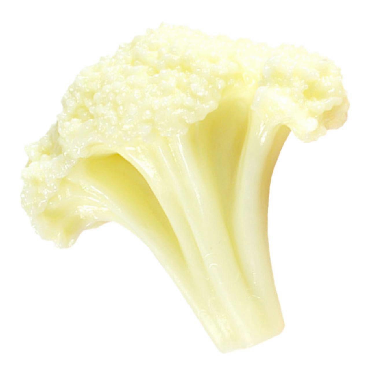 Realistic Artificial Broccoli Slice Model for Photography Decoration, Life-like Display for Restaurants and Grocery Stores