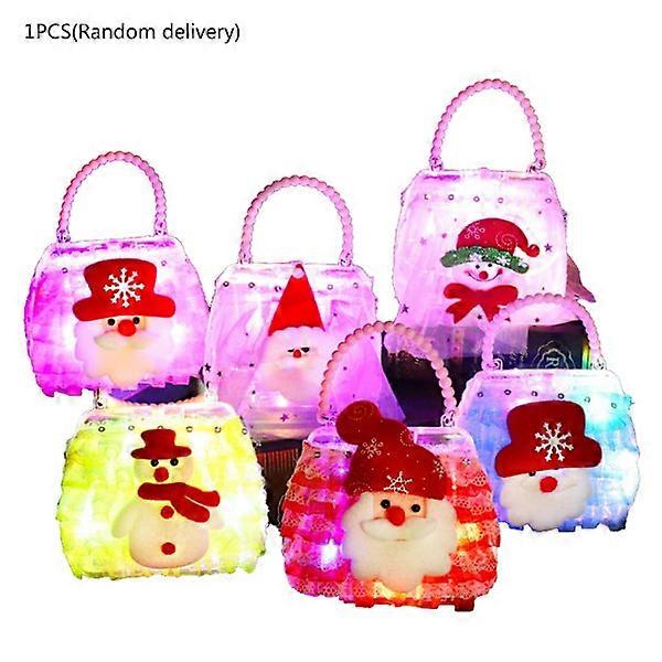 Handmade DIY Bracelet Round Bead for Doll Material Treasure Box for Children Christmas luminous package