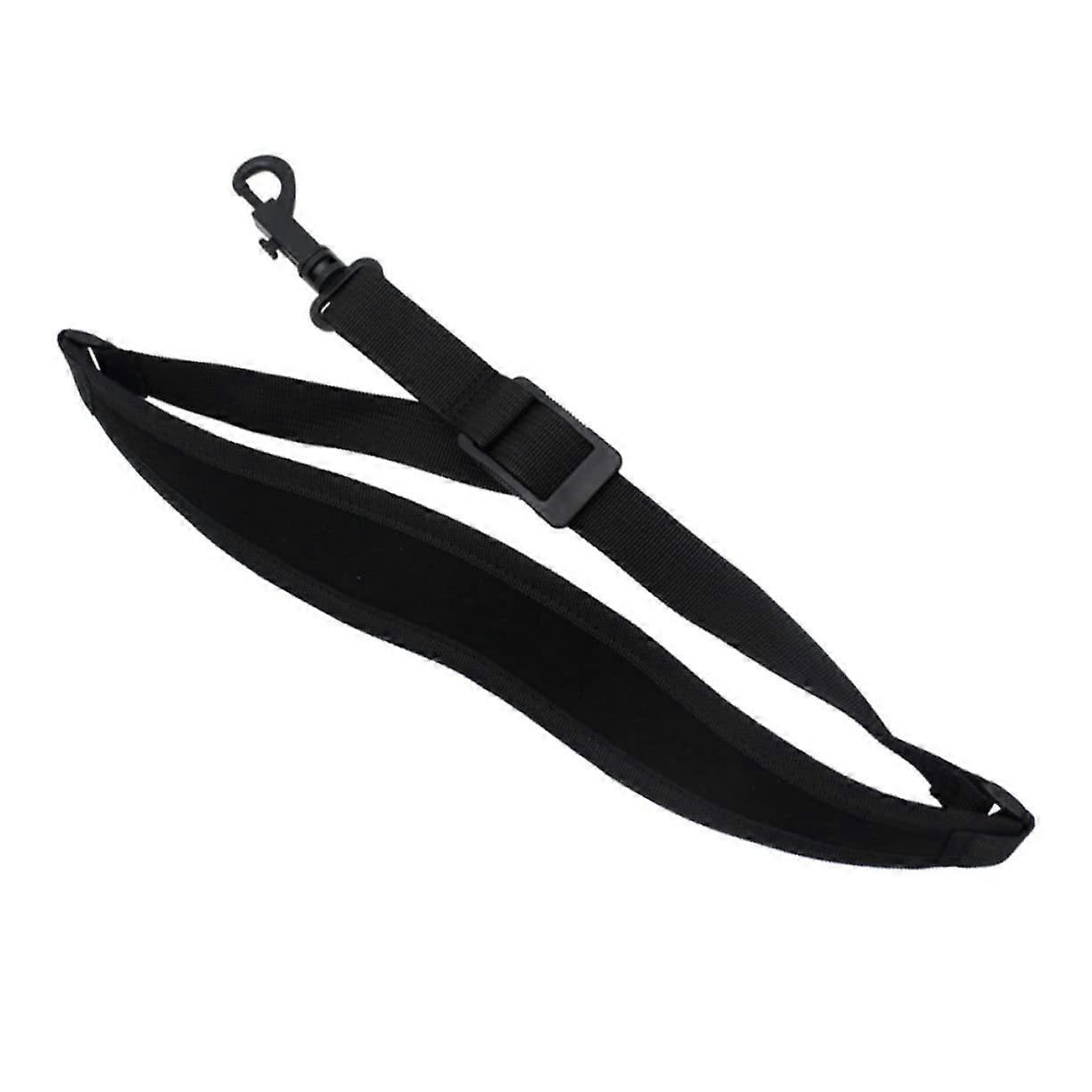 Saxophone Shoulder Strap Made of Cotton, Adjustable Sax Strip for Alto and Tenor Saxophone, Comfortable and Pressure Reducing for Musicians